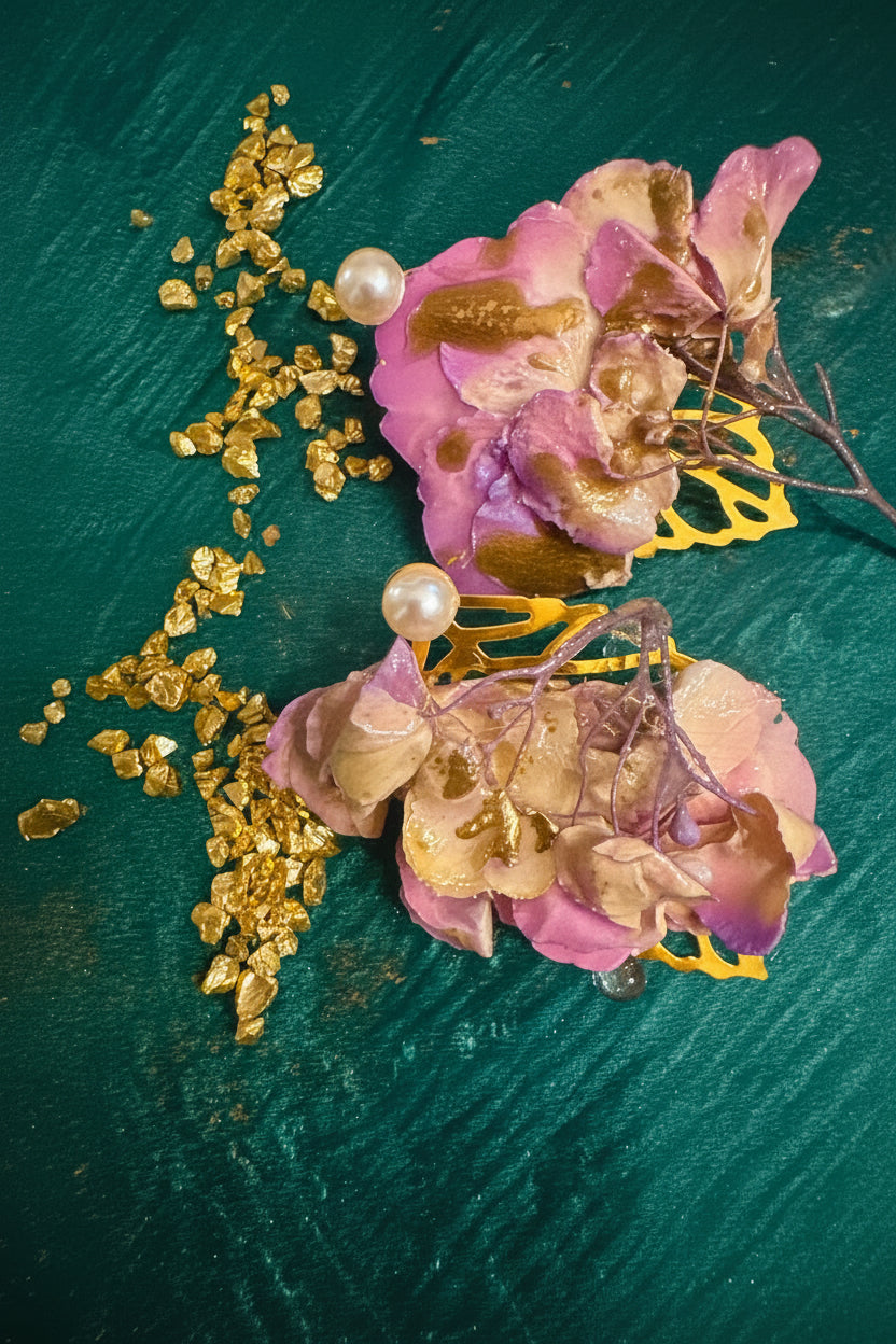 Hydrangeas and Pearls
