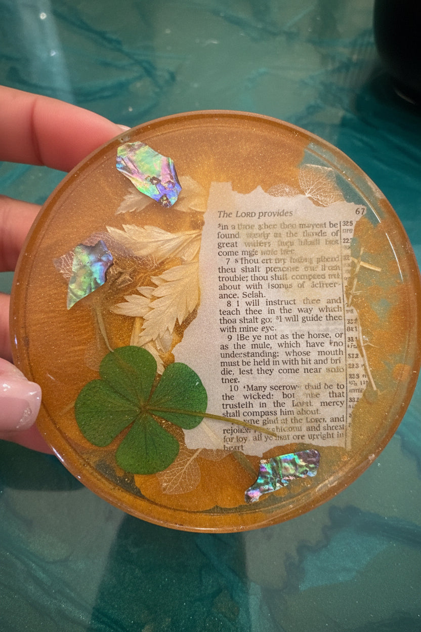 So Dainty Golden Coaster 4 Set