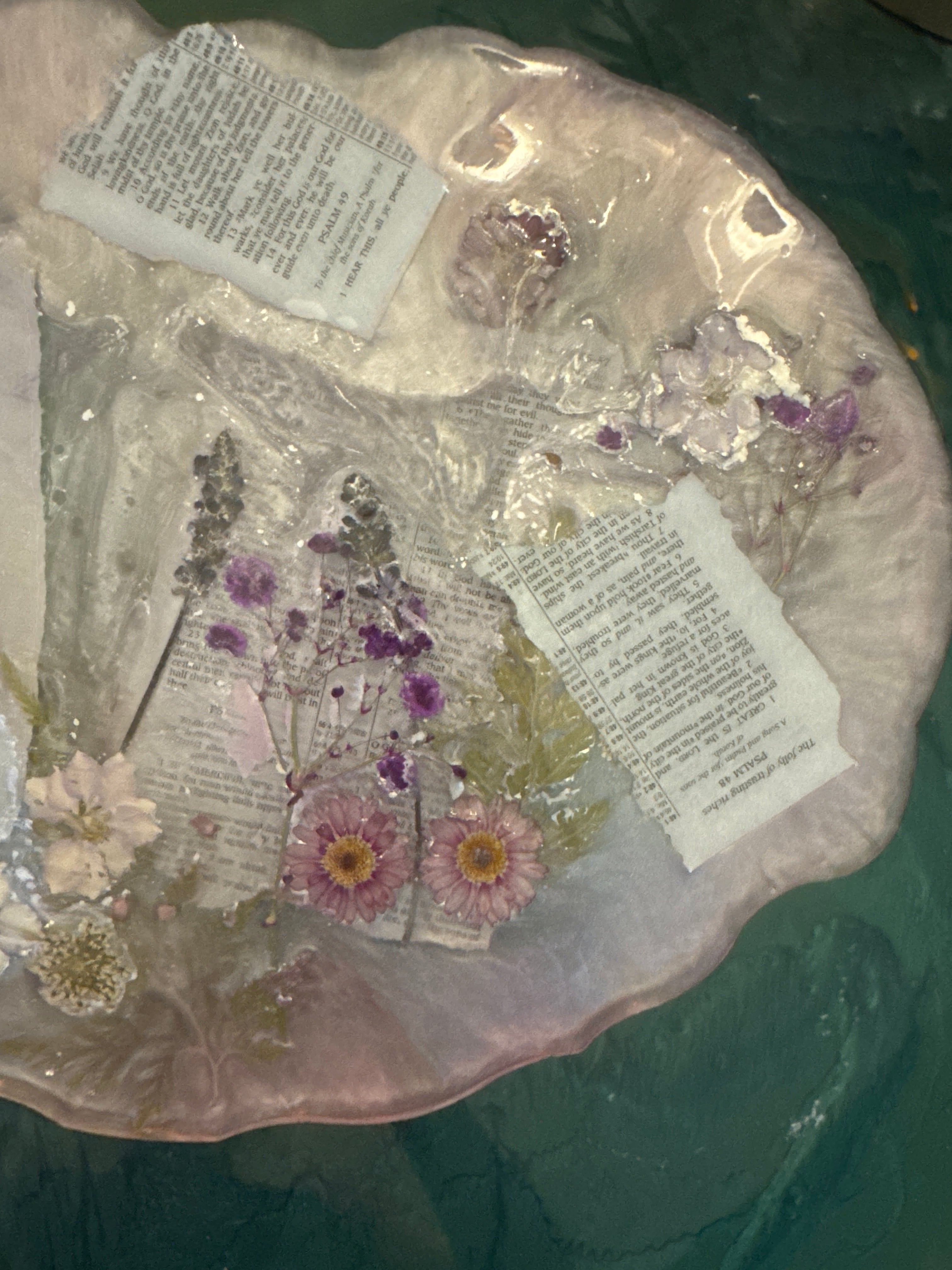 Lilies and Psalms Tray