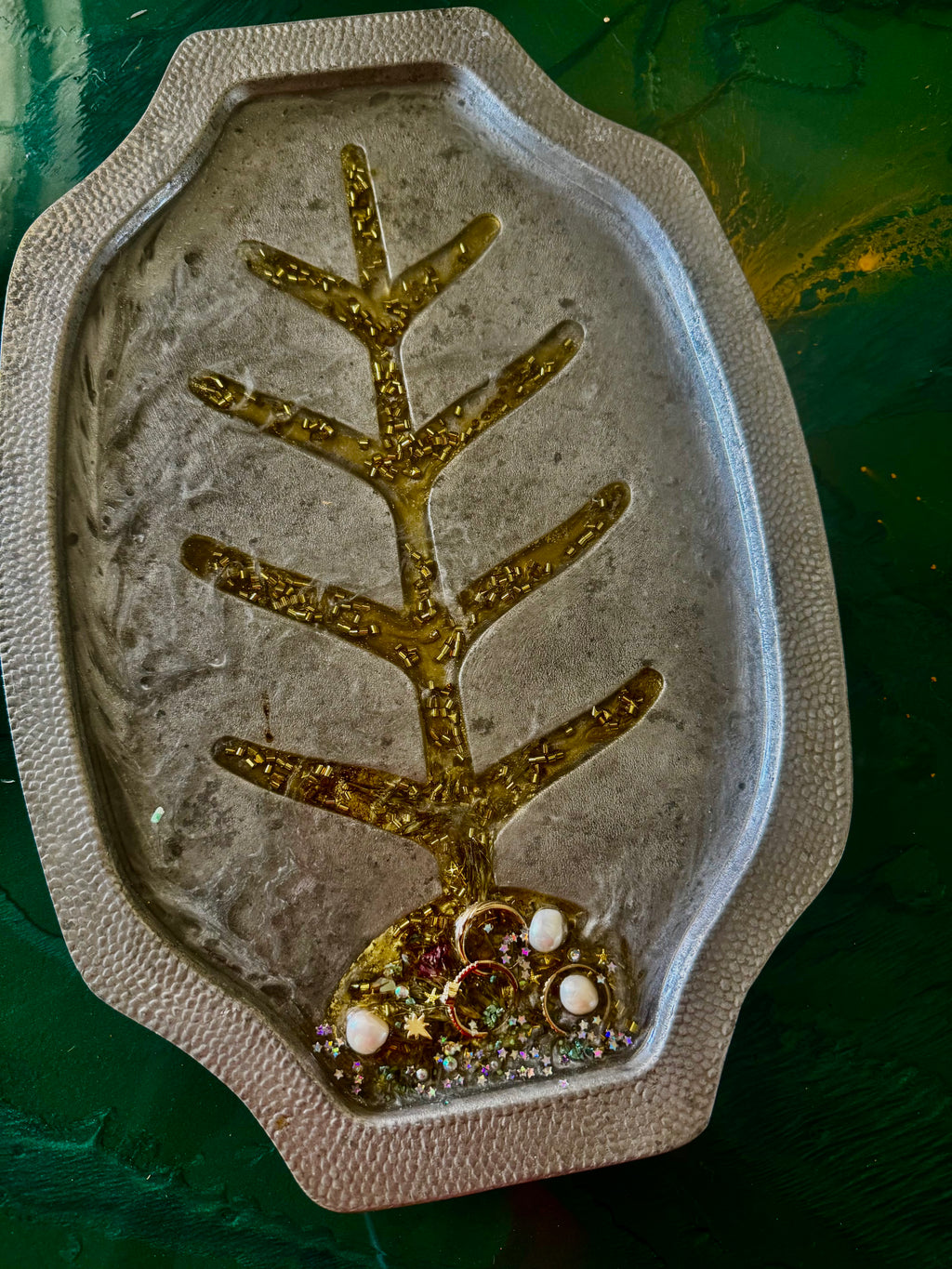 Silver Jewelry Tray