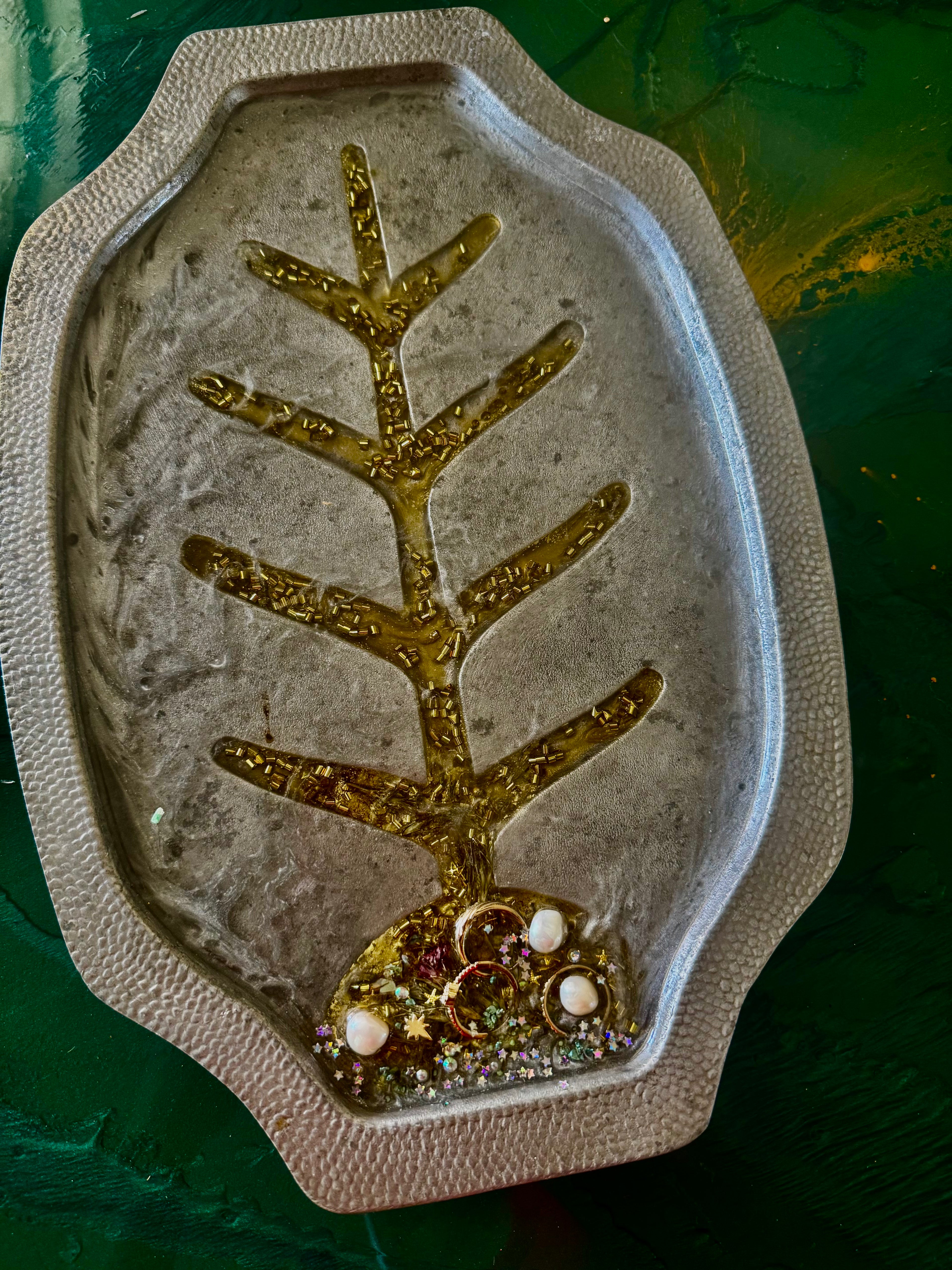 Silver Jewelry Tray