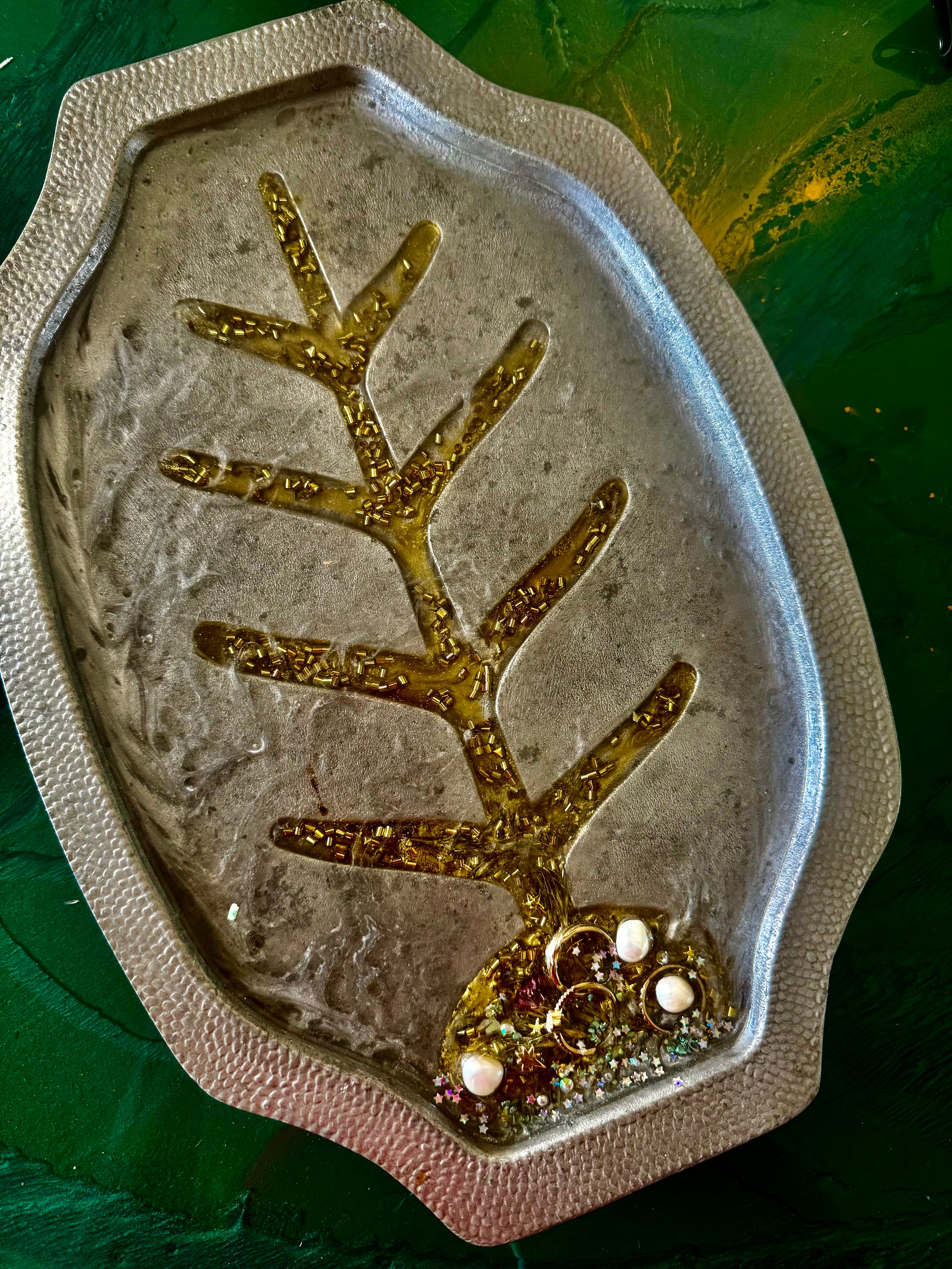 Silver Jewelry Tray