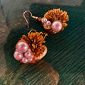 Marigold Earrings multi pearl
