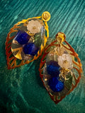 Glass Flower Beads and Pearls