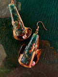 Blue floral Earrings