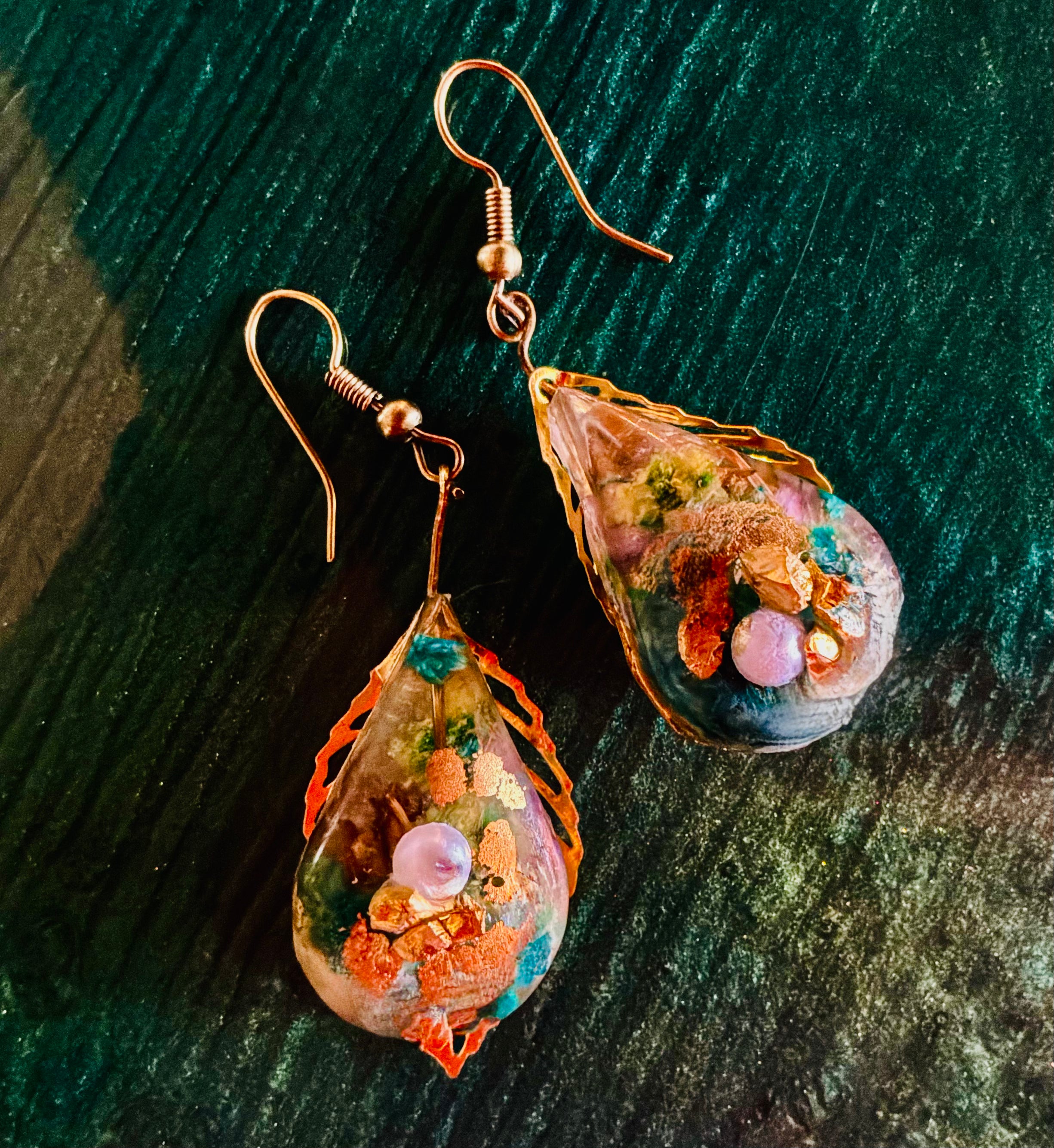 Florals and Pearls Drops
