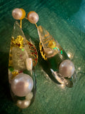 Malachite Beads and Pearls